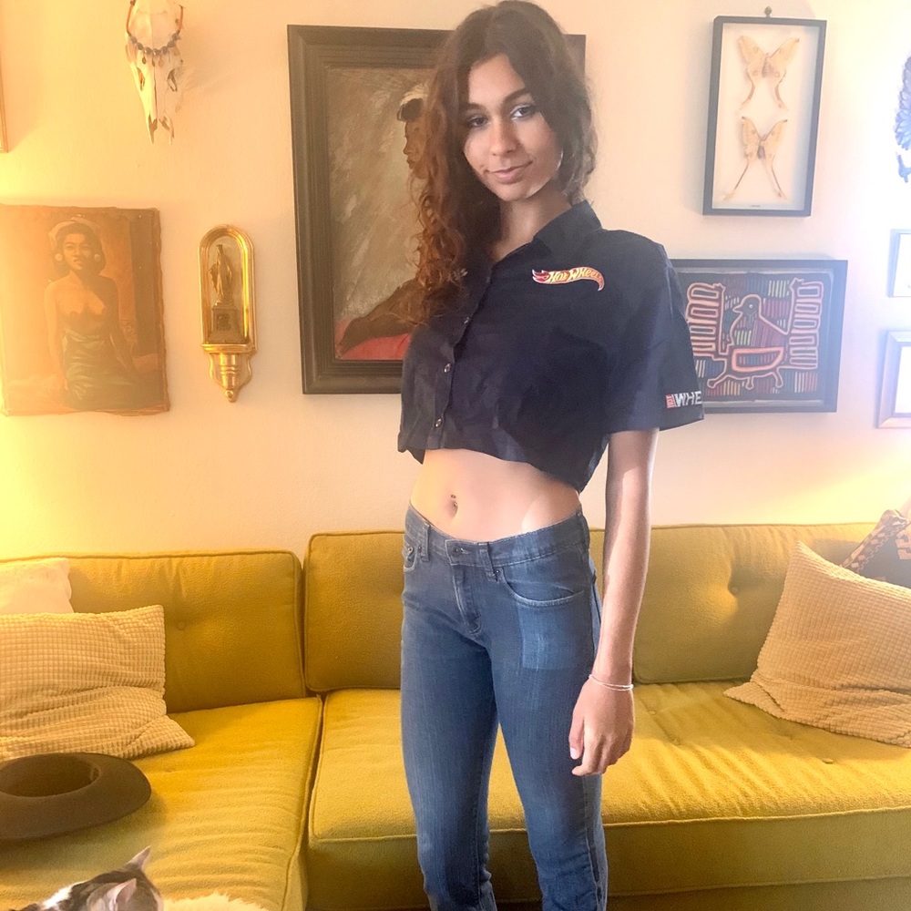 Hot Wheels Japanese Crop Top Medium